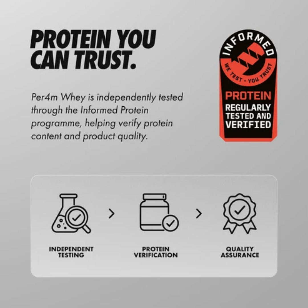 Per4m Advanced Whey Protein 810g - Chocolate Caramel