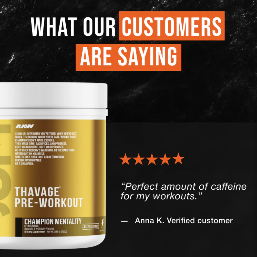 Raw Nutrition Thavage EU 520g 5Peat