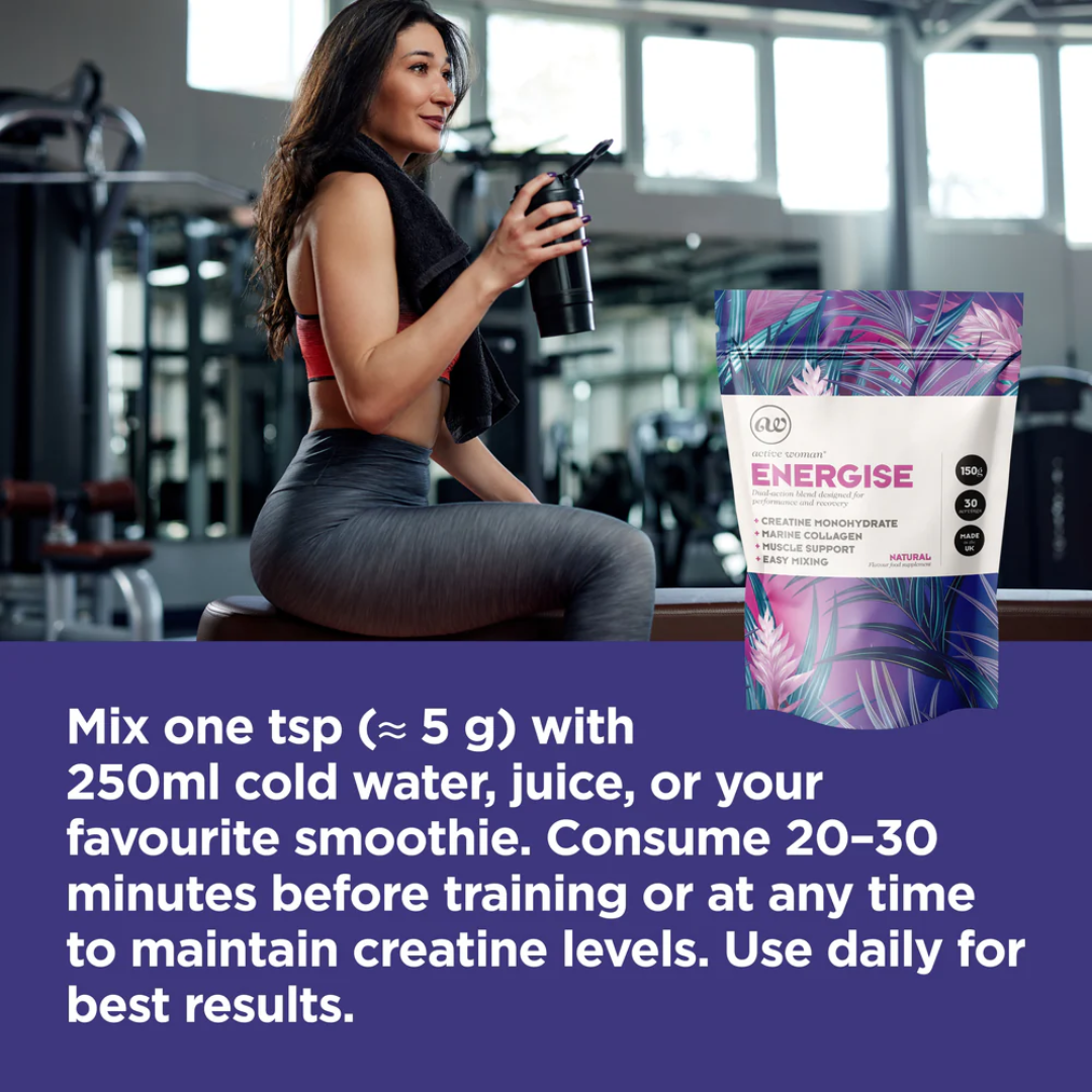 Bio-Synergy Active Woman Energise Creatine & Collagen 150g