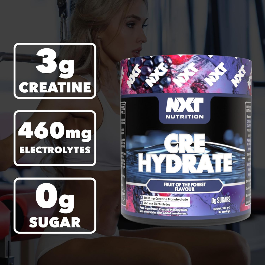 NXT Nutrition CRE Hydrate 180g Fruits of the Forest