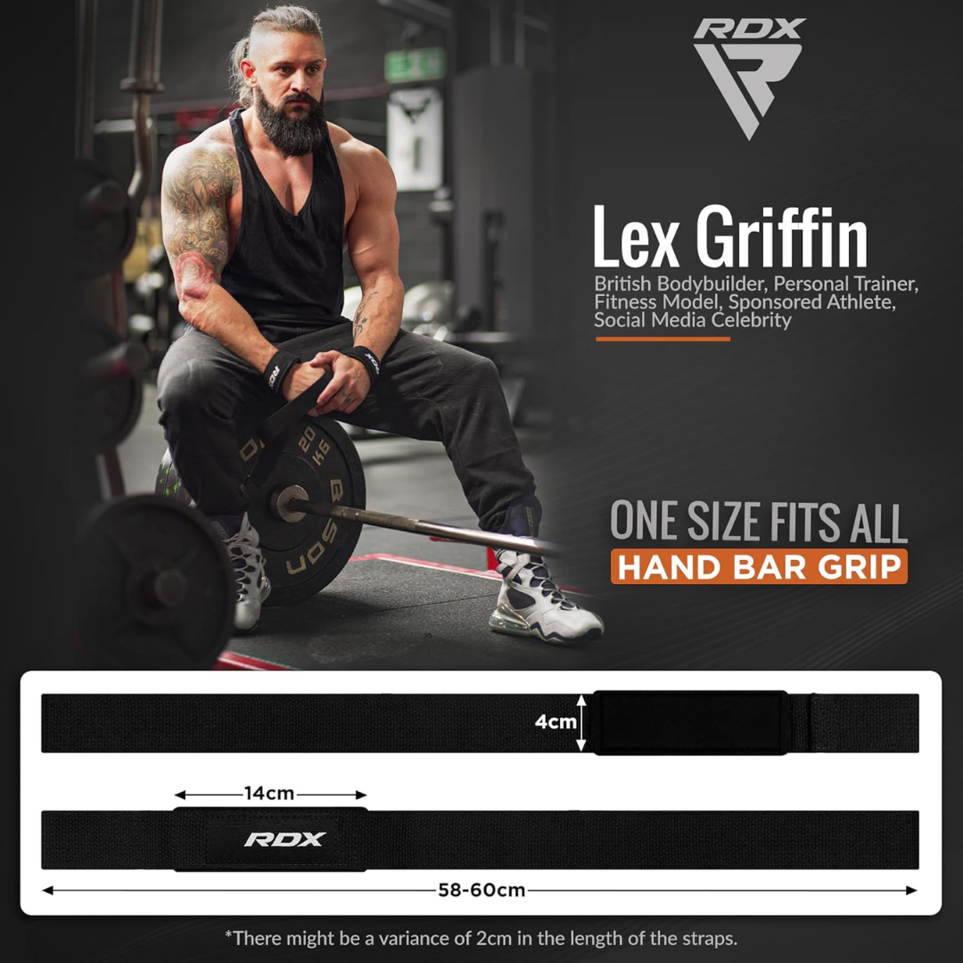 RDX Gym Single Strap Plus Black