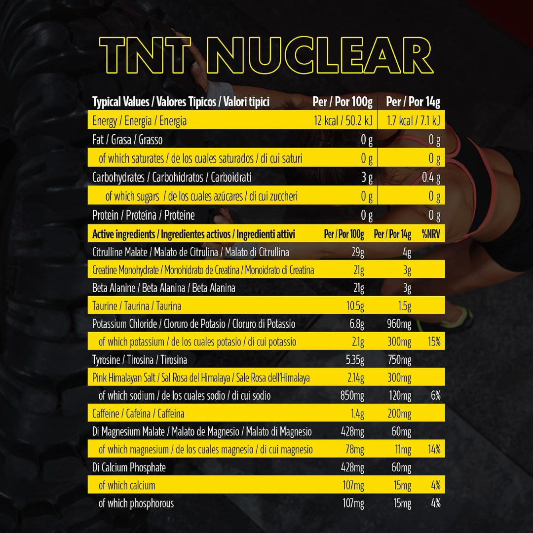 NXT Nutrition TNT Nuclear 420g Mixed Candy