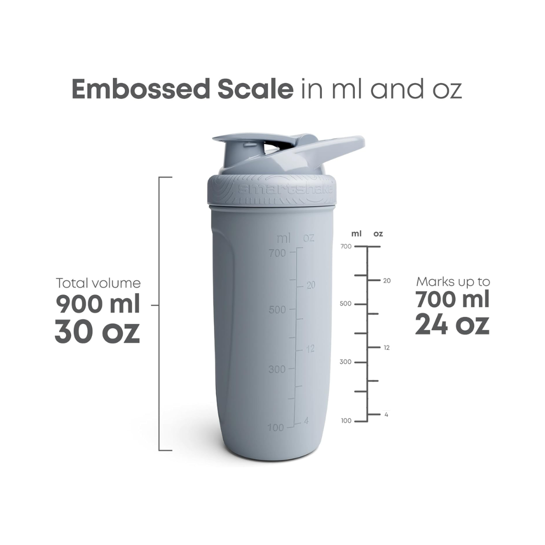 SmartShake Reforce Steel Shaker 900ml DC Supergirl