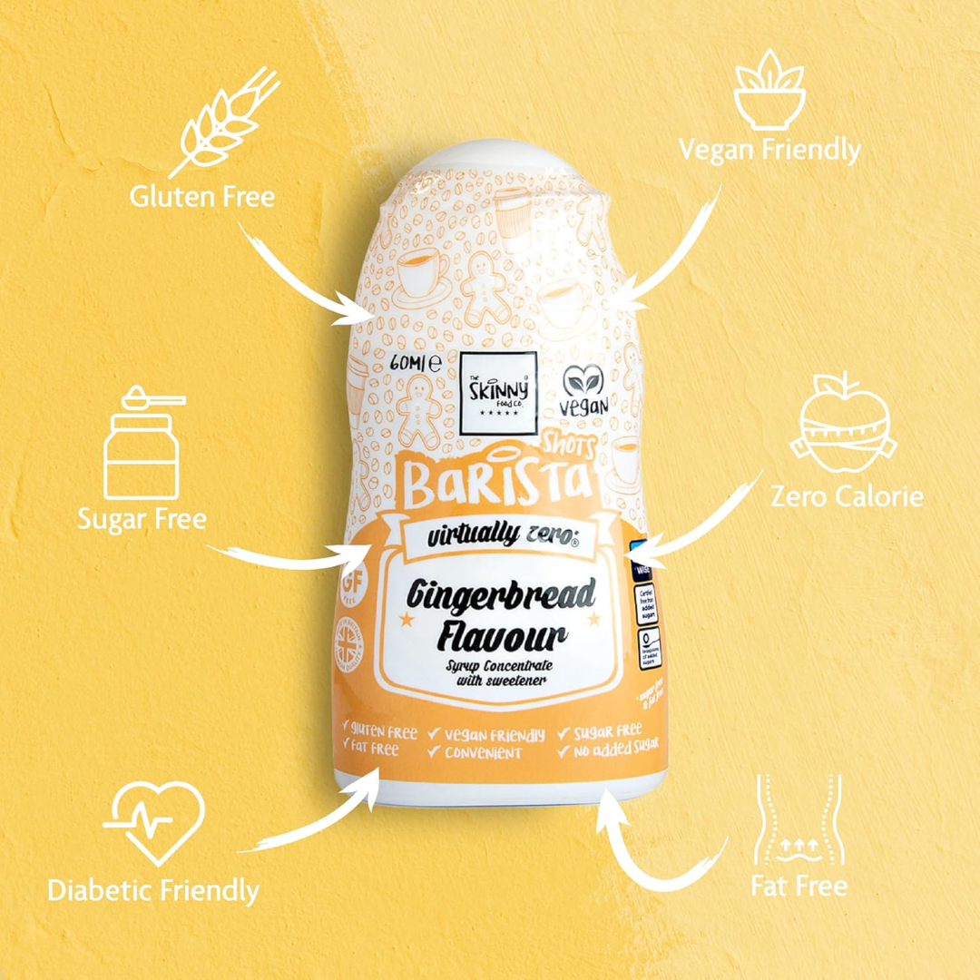 The Skinny Food Co Sugar Free Coffee Shots 60ml Toffee