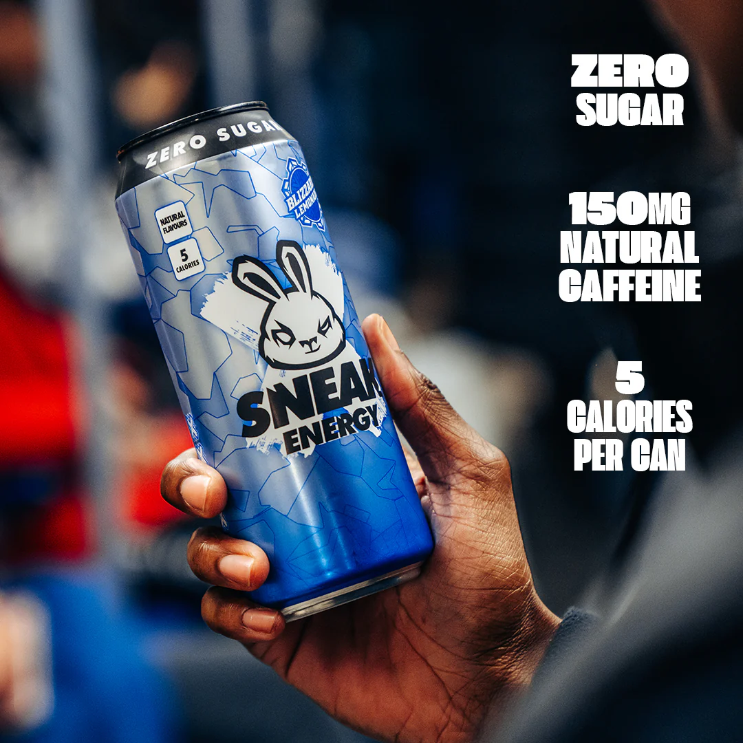 SNEAK Energy 12x500ml Blizzard Lemonade
