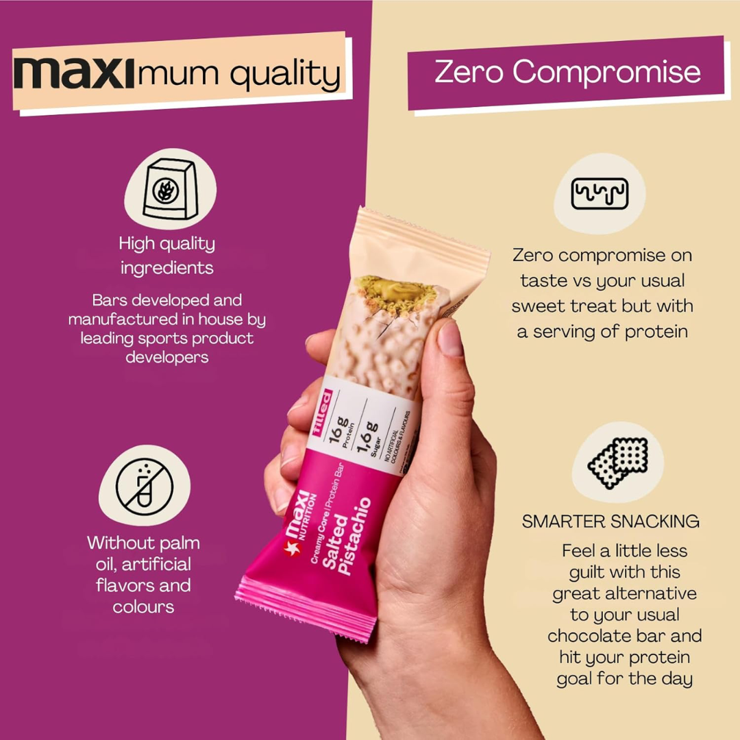 MaxiNutrition Creamy Core Protein Bar 12x45g White Chocolate Coconut