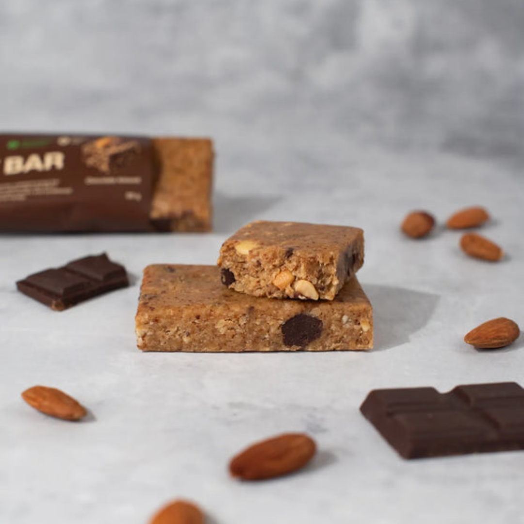 Vilgain Oat Bar 12x50g Almonds and Chocolate