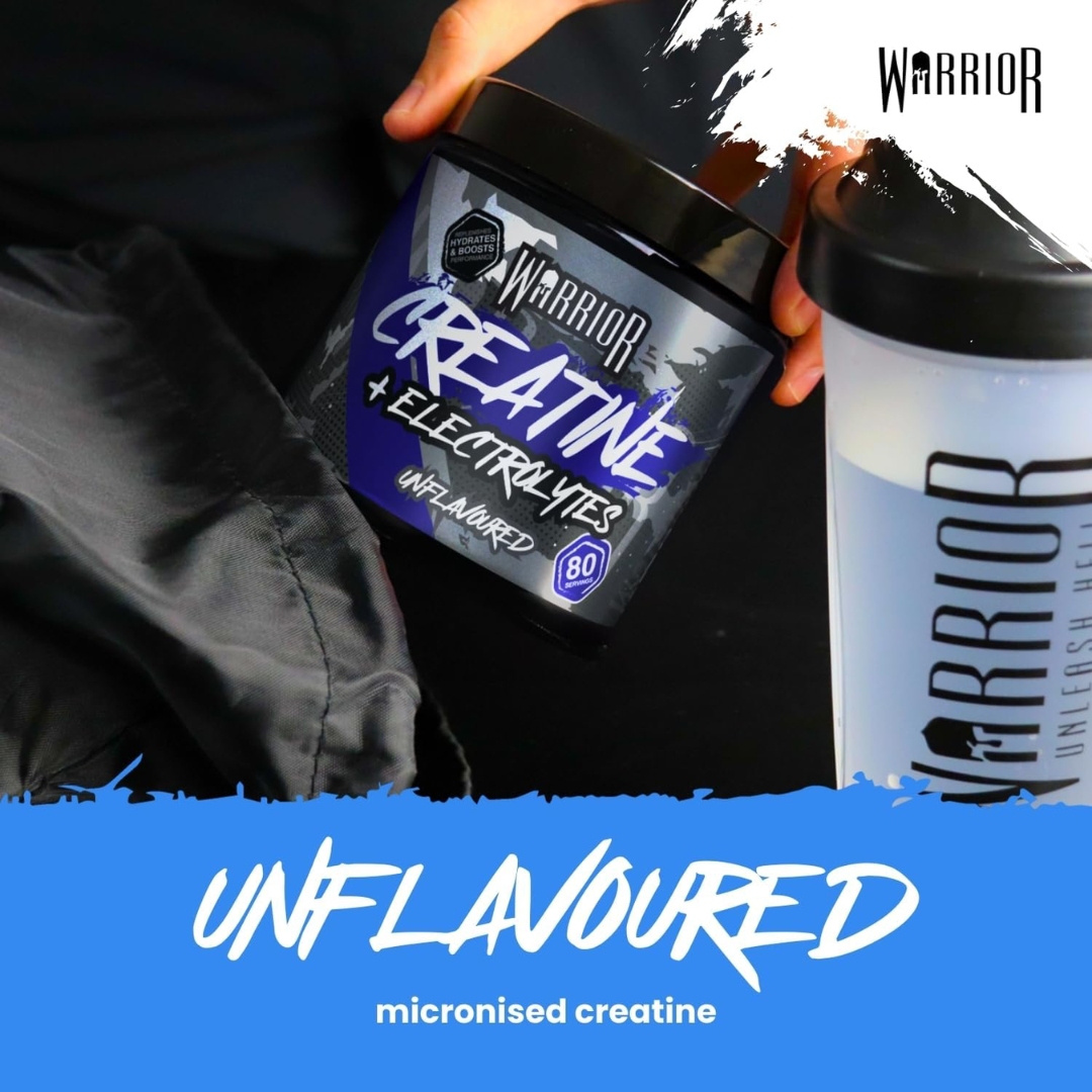 Warrior Creatine Plus Electrolytes 360g Unflavoured