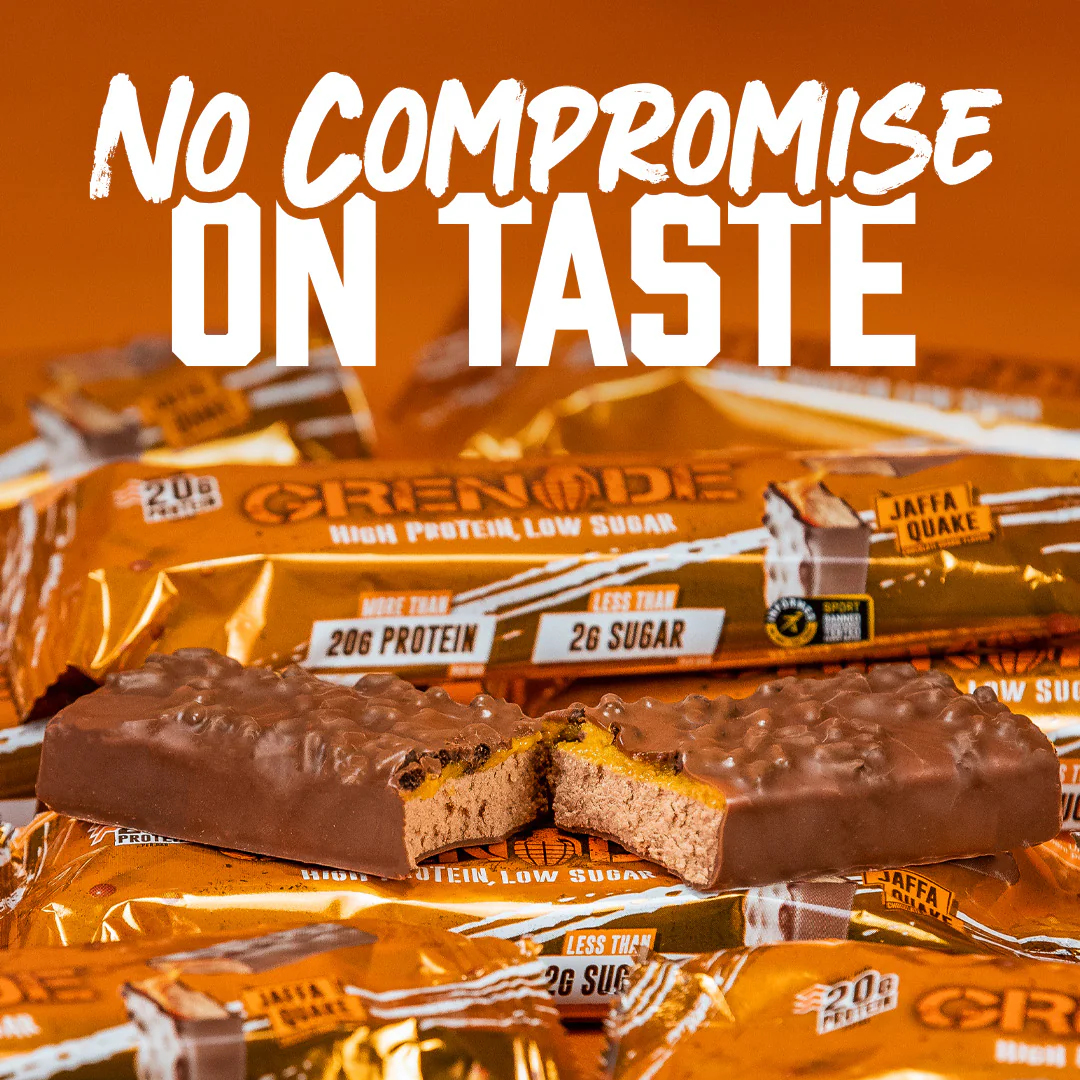 Grenade Protein Bar 12x60g - Jaffa Quake