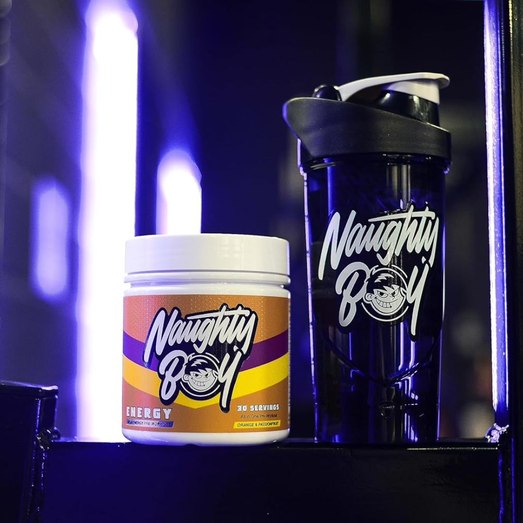 Naughty Boy Energy 390g Orange & Passionfruit