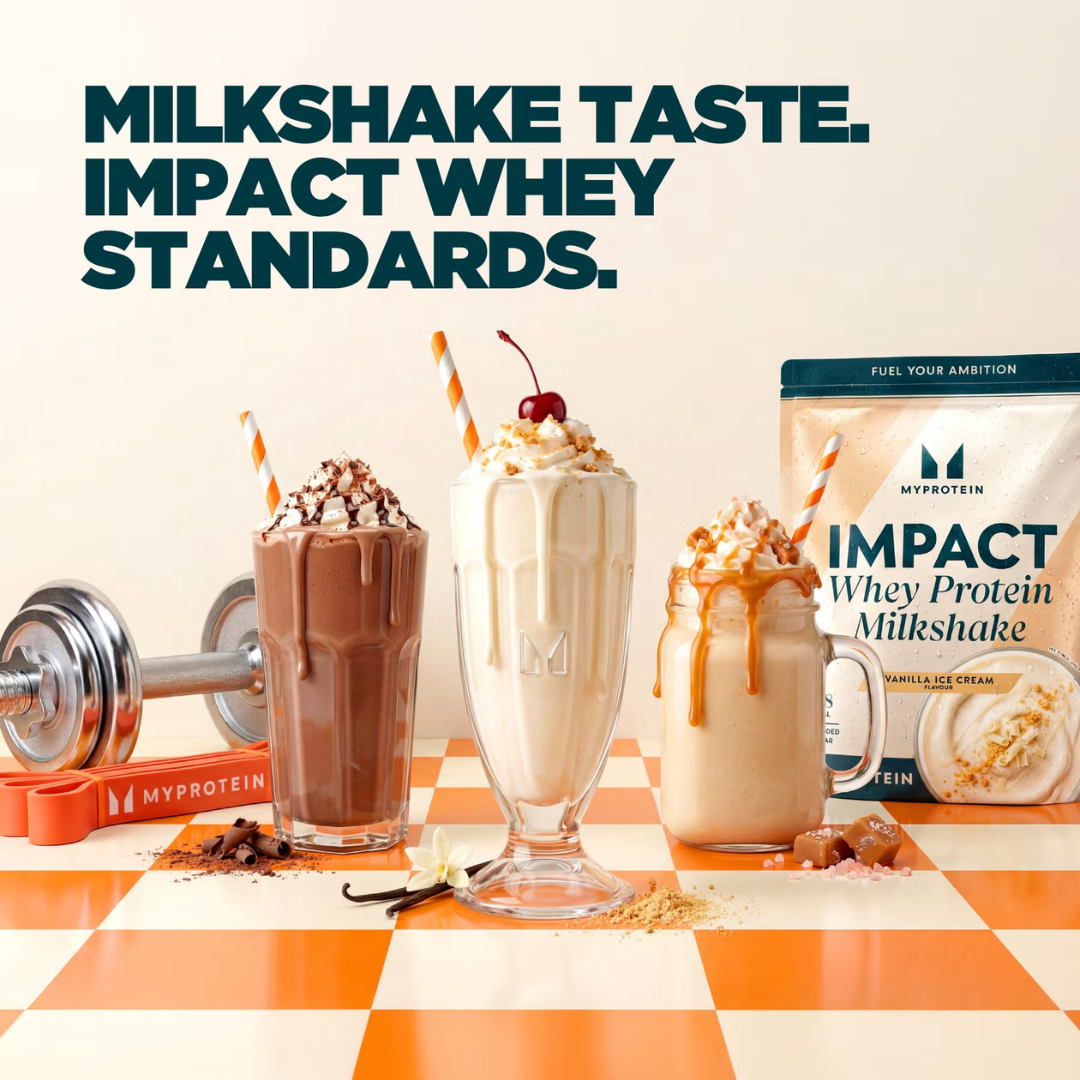 MyProtein Impact Whey Protein Milkshake 2175g Vanilla Ice Cream