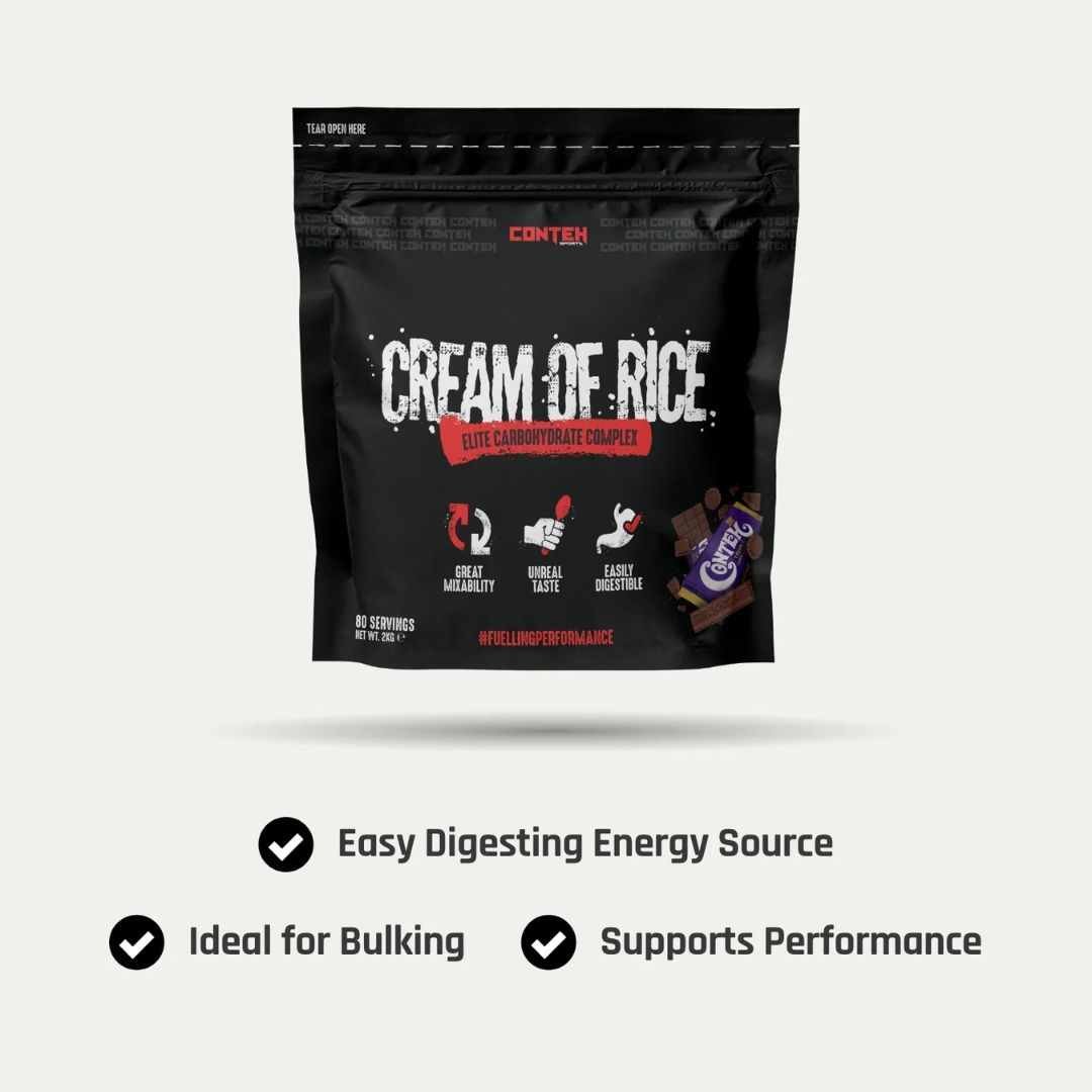 Conteh Sports Cream of Rice 2kg Custard Cream