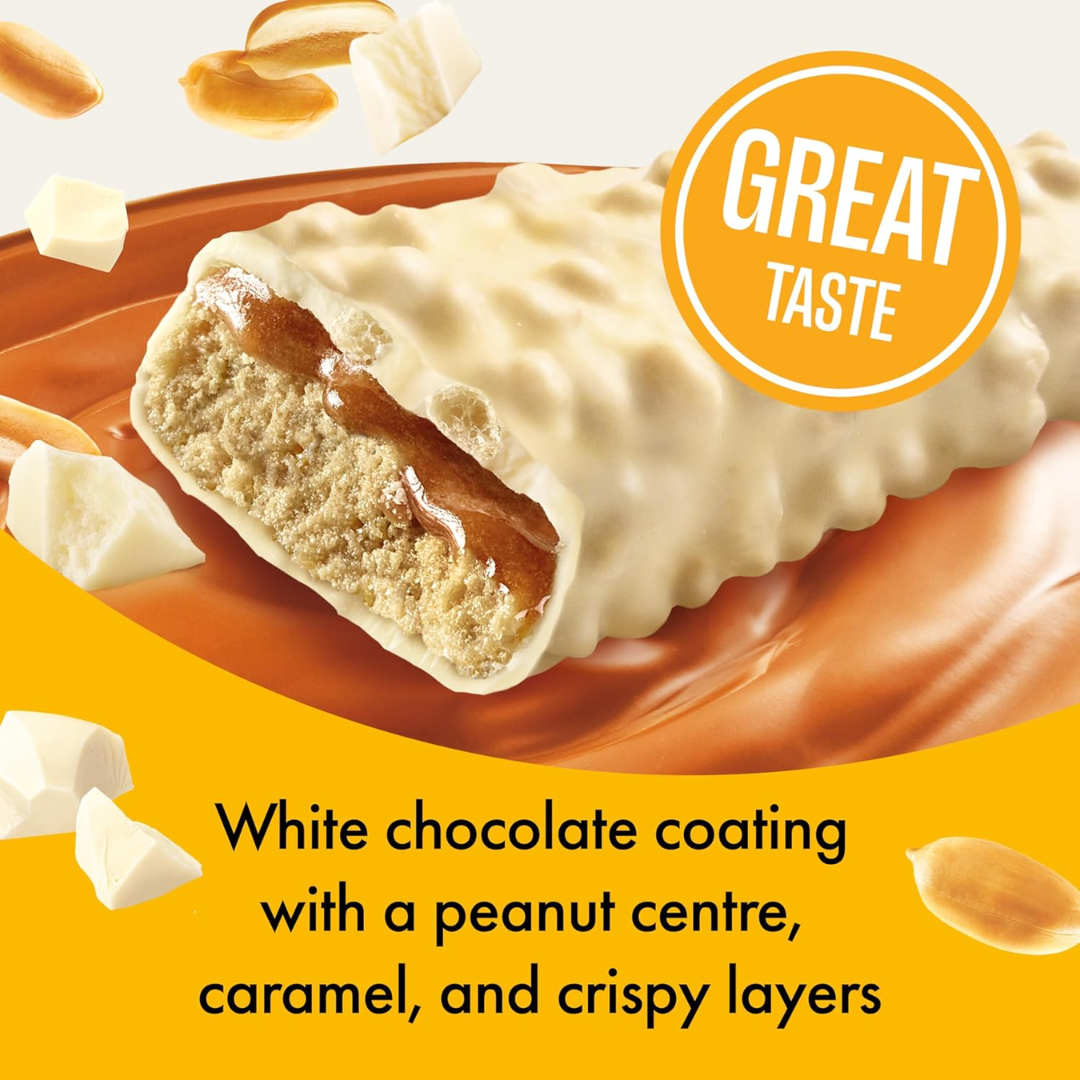 Fulfil Nutrition Vitamin & Protein Bar 15x55g White Peanut & Caramel