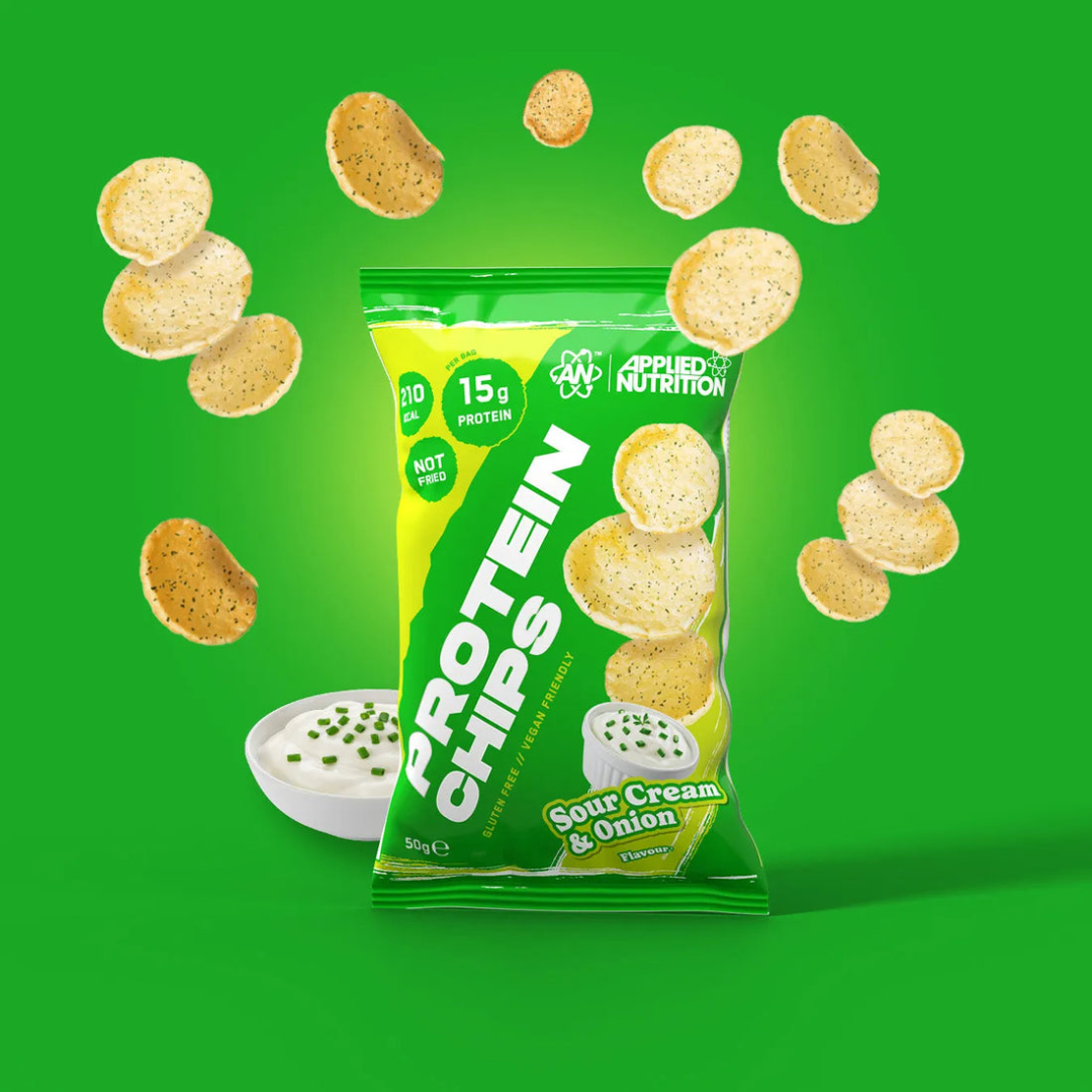 Applied Nutrition Protein Chips 7x50g Sour Cream & Onion