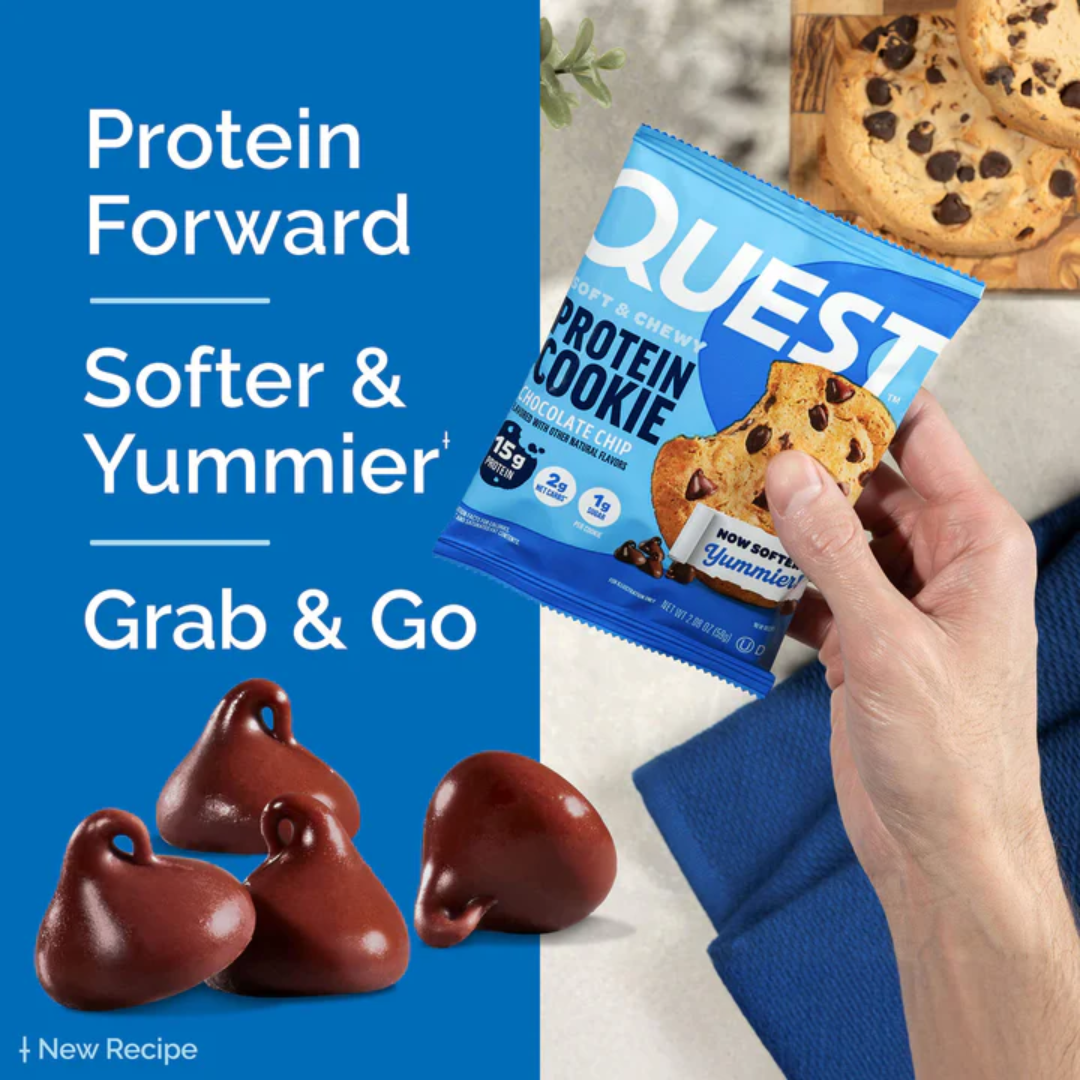 Quest Nutrition Cookie 12x59g Chocolate Chip