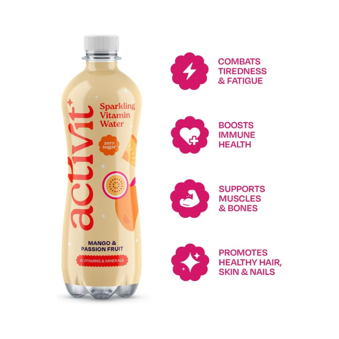 Actiph Activit 12x500ml Mango & Passionfruit
