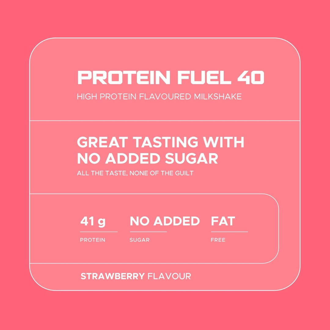 USN Protein Fuel 40 RTD 6x500ml Strawberry