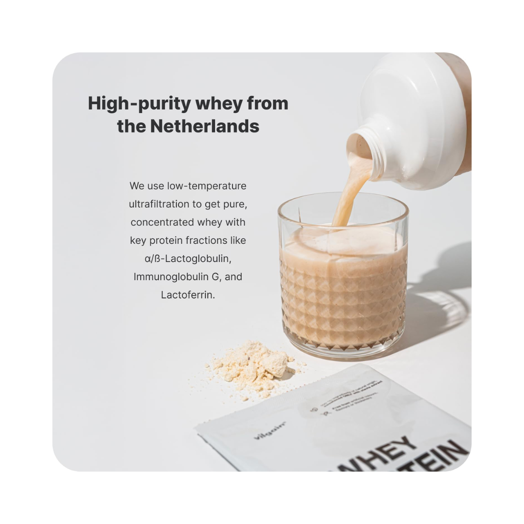 Vilgain Grass-fed Whey Protein 30g Vanilla