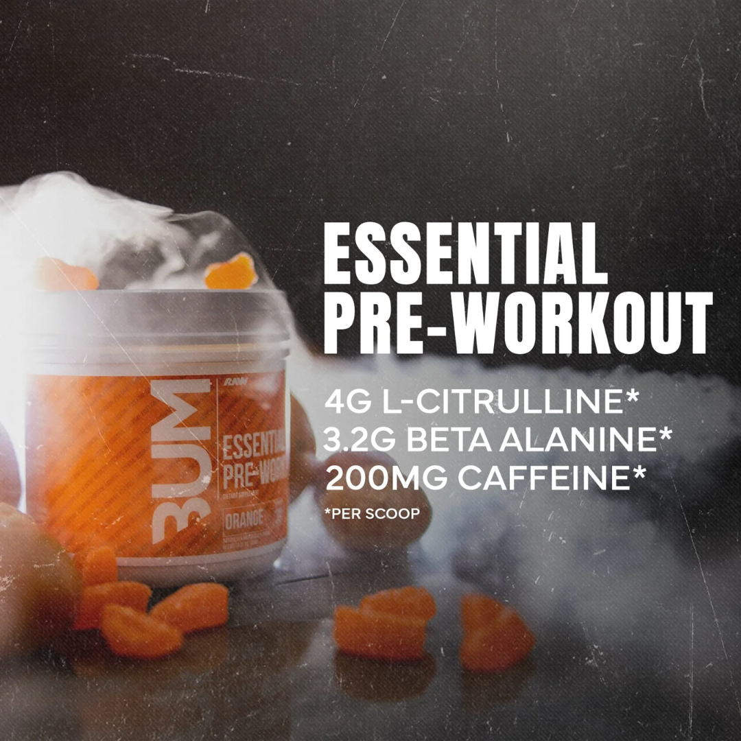 Raw Nutrition Essential PRE 405g Peach Mango