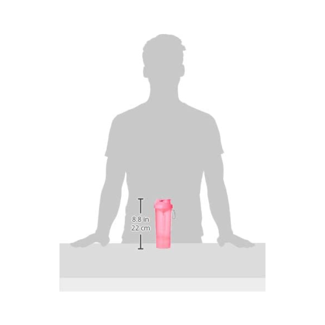 Smartshake Slim Shaker 500ml Gunsmoke