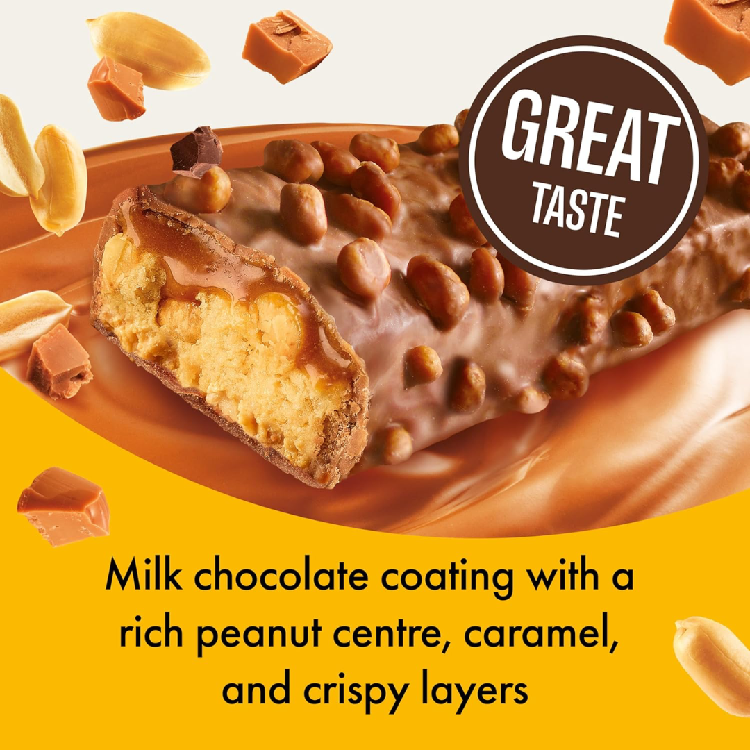 Fulfil Nutrition Vitamin & Protein Bar 15x55g Peanut & Caramel