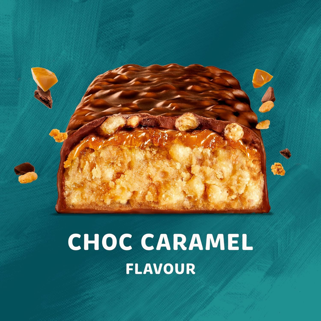 Trek High Protein Low Sugar 12x55g Choc Caramel
