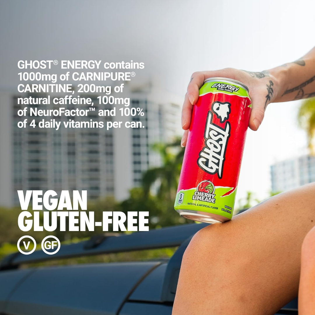 Ghost Energy 12x500ml Cherry Limeade