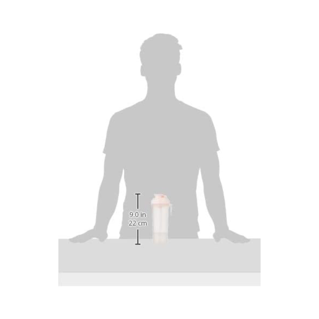 Smartshake Slim Shaker 500ml Cotton Pink