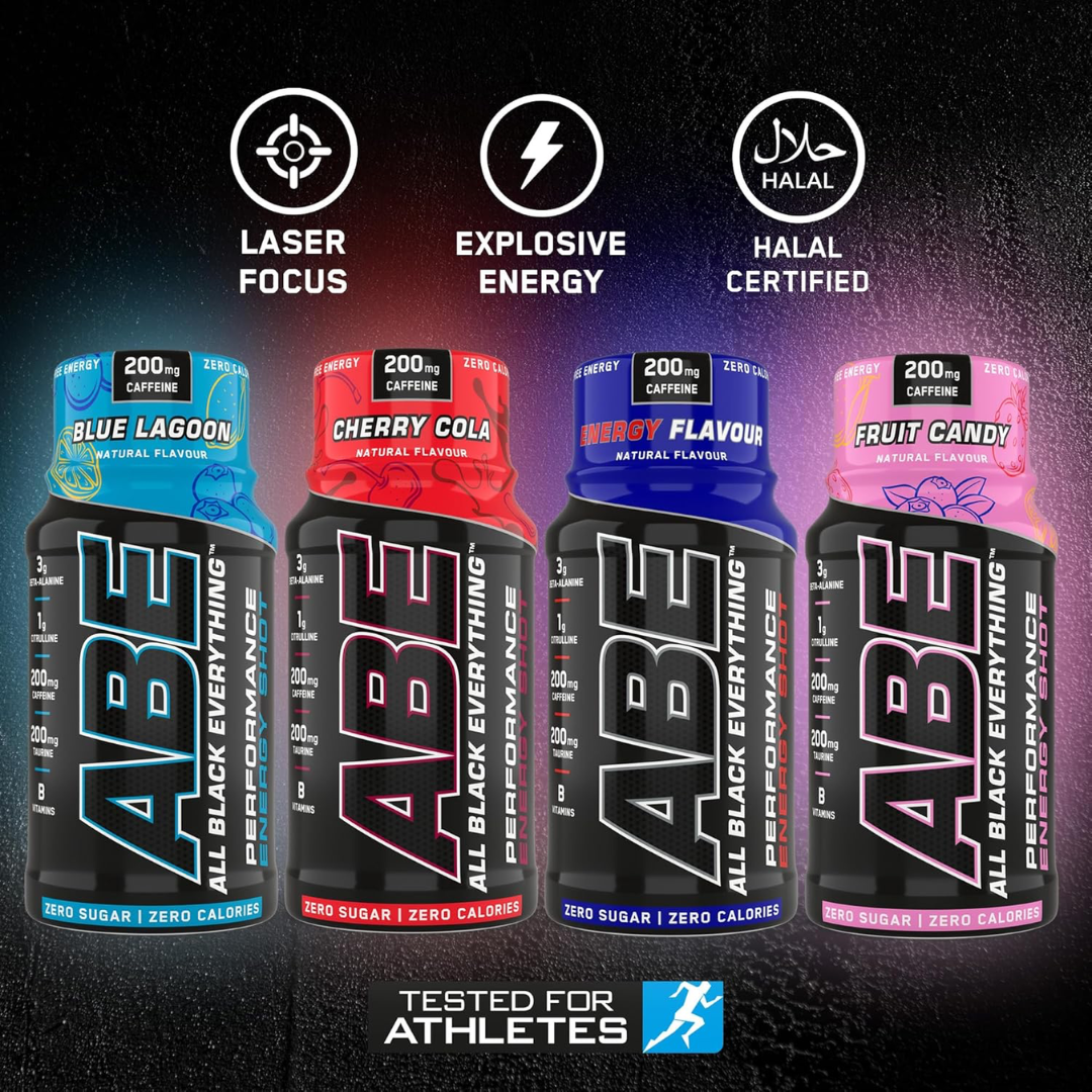 Applied Nutrition ABE (All Black Everything) Shots 60ml Cherry Cola