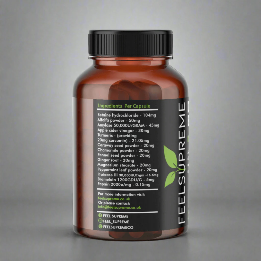 Feel Supreme Digestive Enzymes 90 Caps