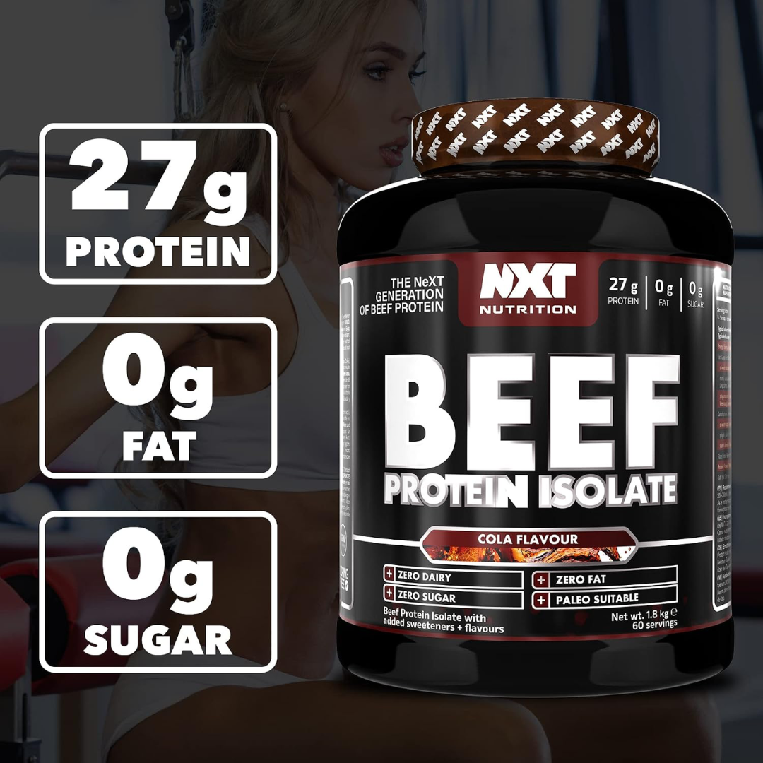NXT Nutrition Beef Protein Isolate 1.8kg Cola