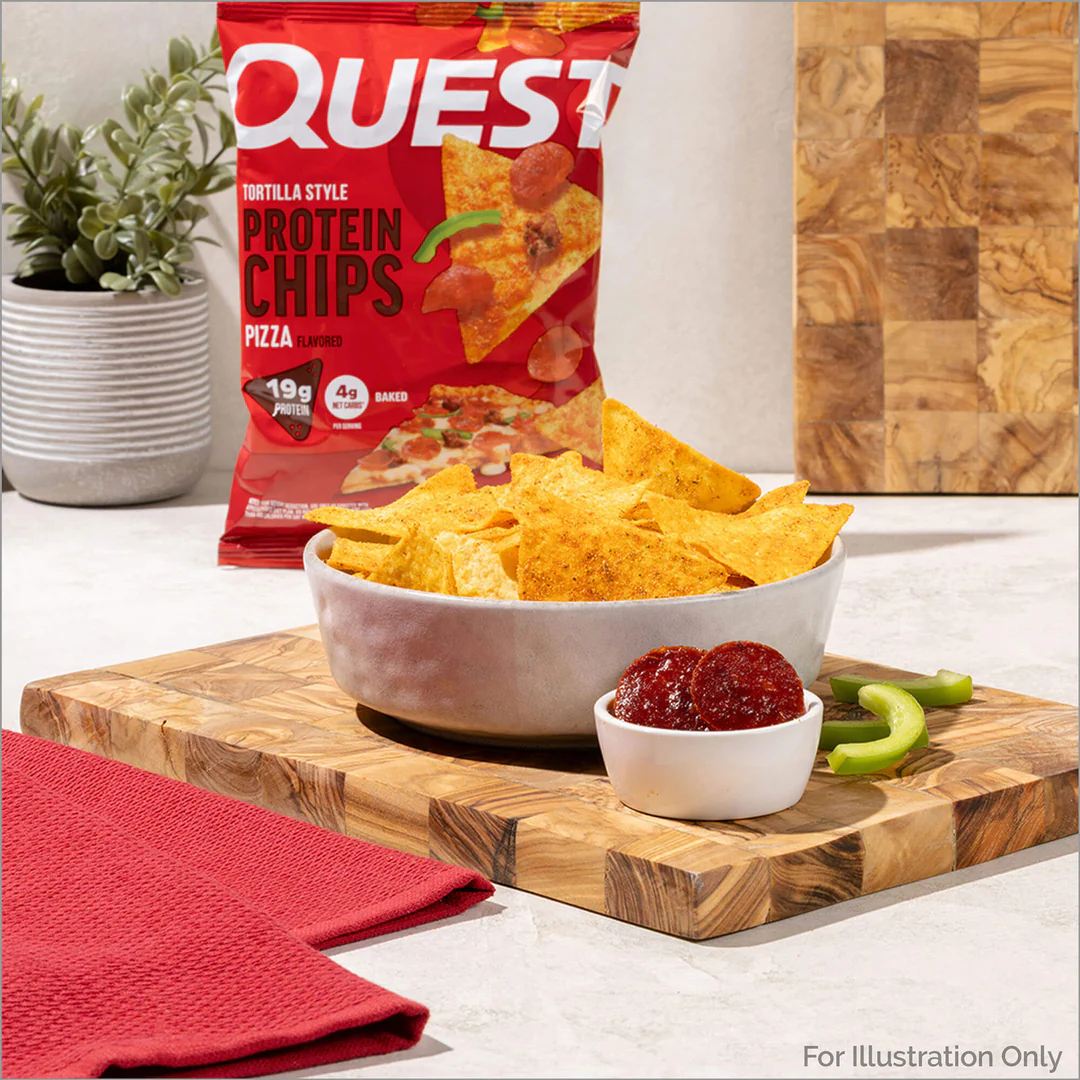 Quest Nutrition Protein Chips 8x32g Pizza