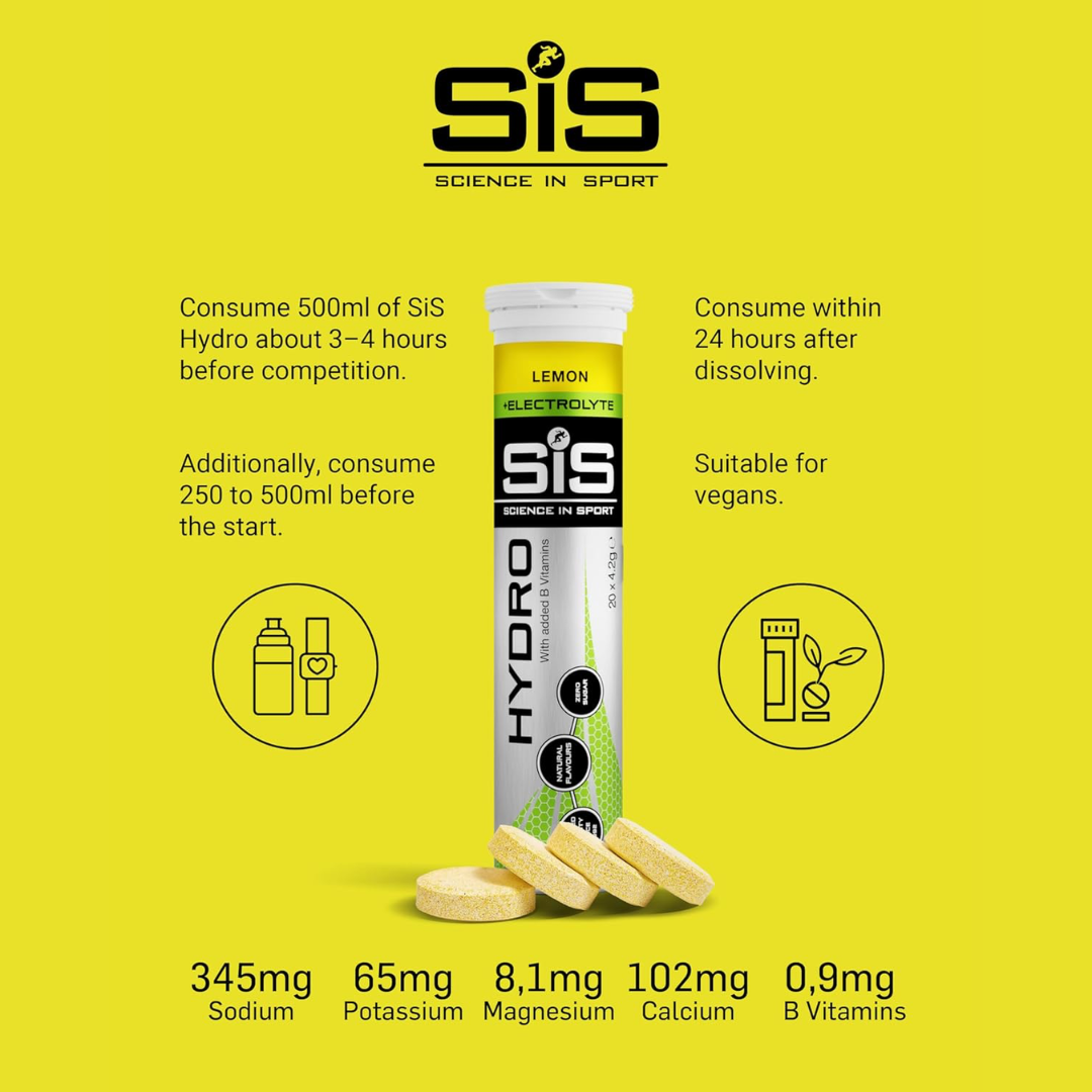 SIS HYDRO 8x20 Tabs Lemon