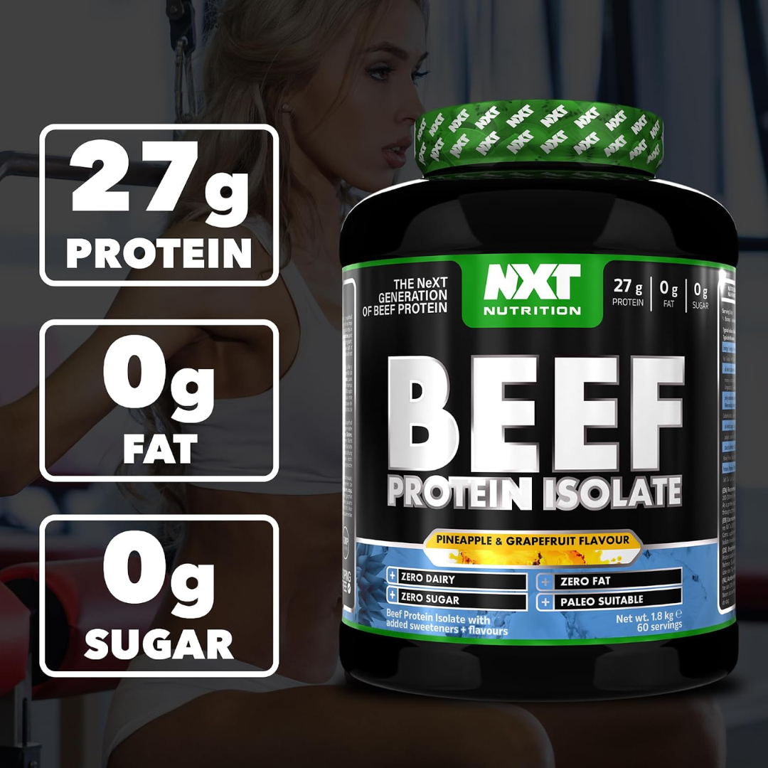 NXT Nutrition Beef Protein Isolate 1.8kg Pineapple & Grapefruit