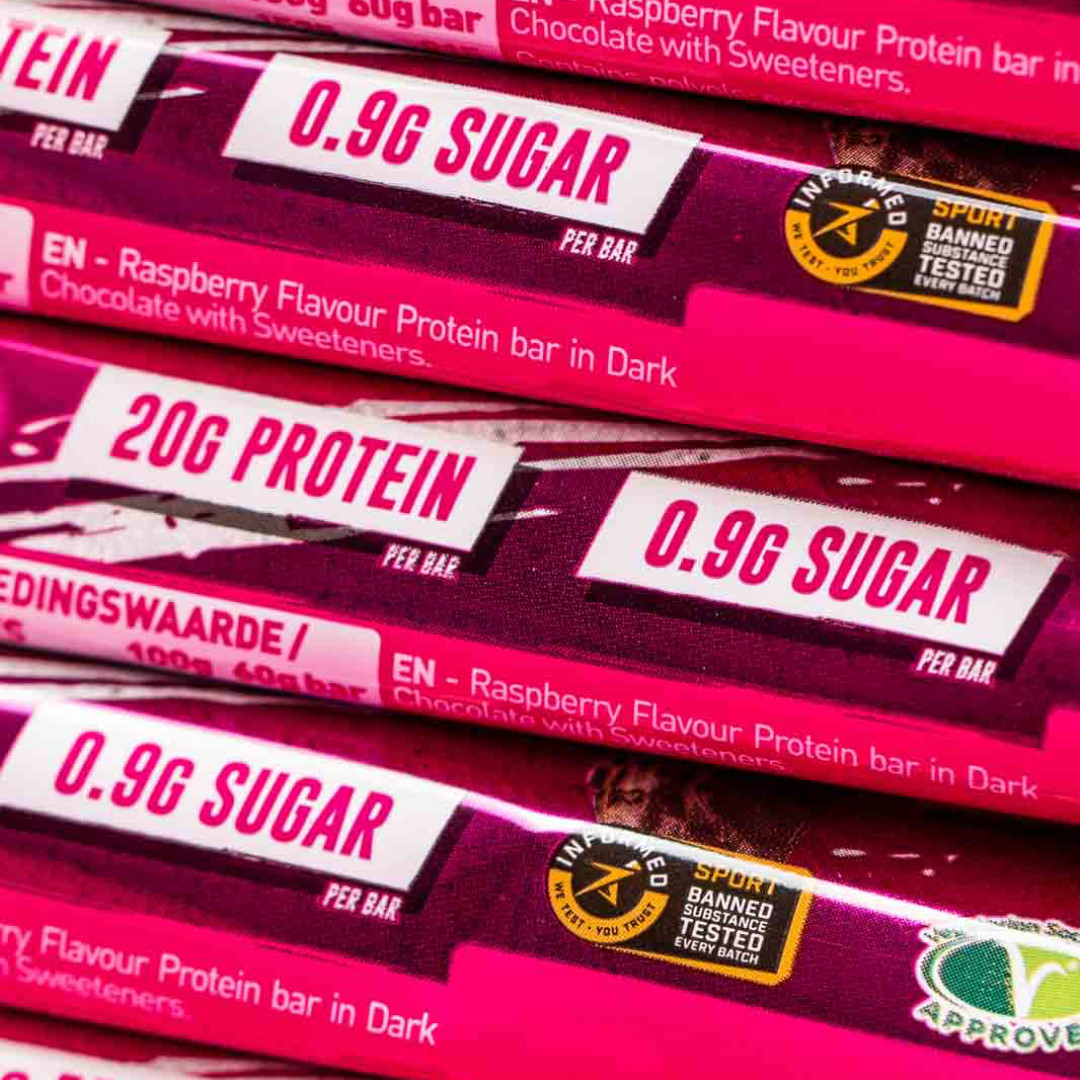 Grenade Protein Bar 12x60g - Dark Chocolate Raspberry