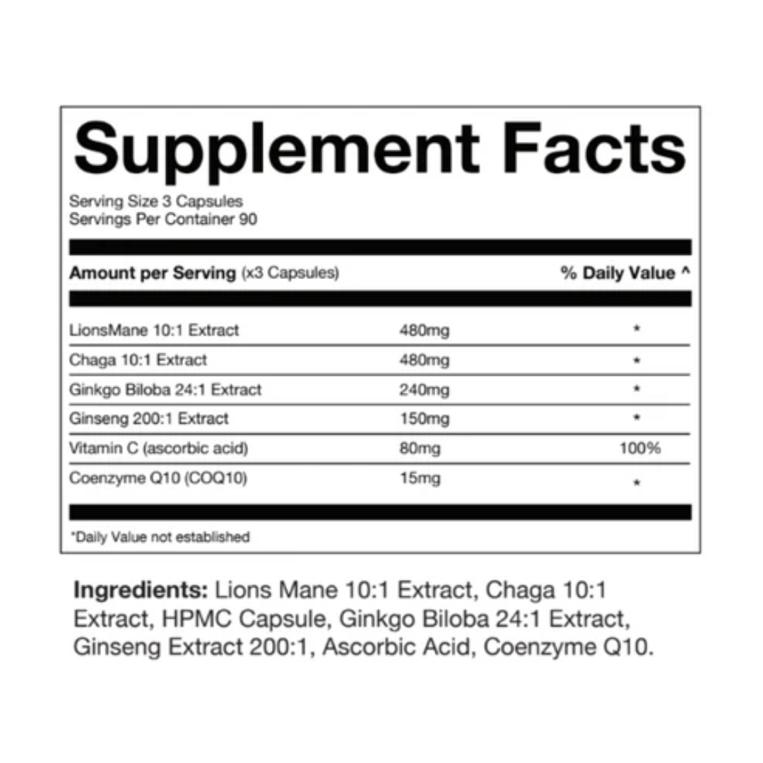 The Ten Percent Club Energy and Immunity 90 Caps
