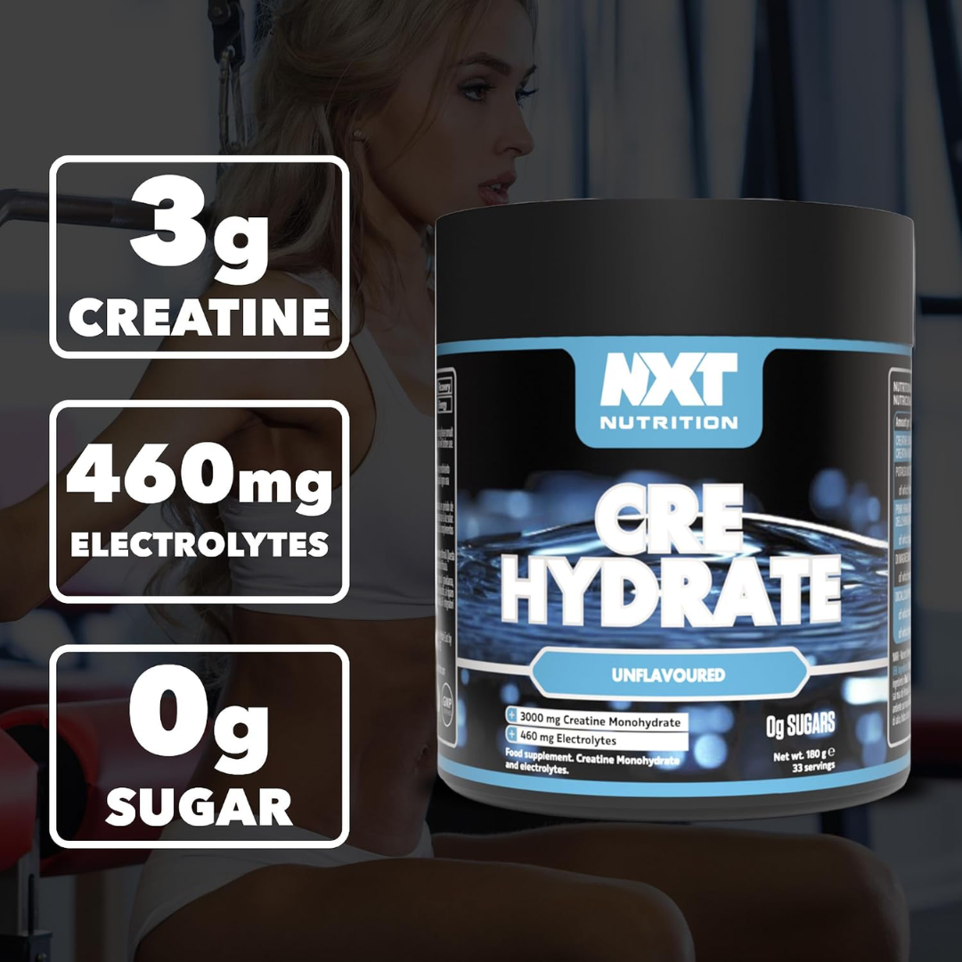 NXT Nutrition CRE Hydrate 180g Unflavoured