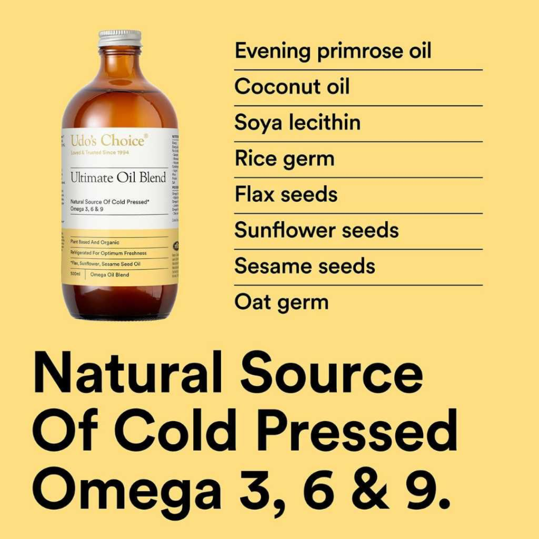Udo's Choice Ultimate Oil Blend Organic 500ml