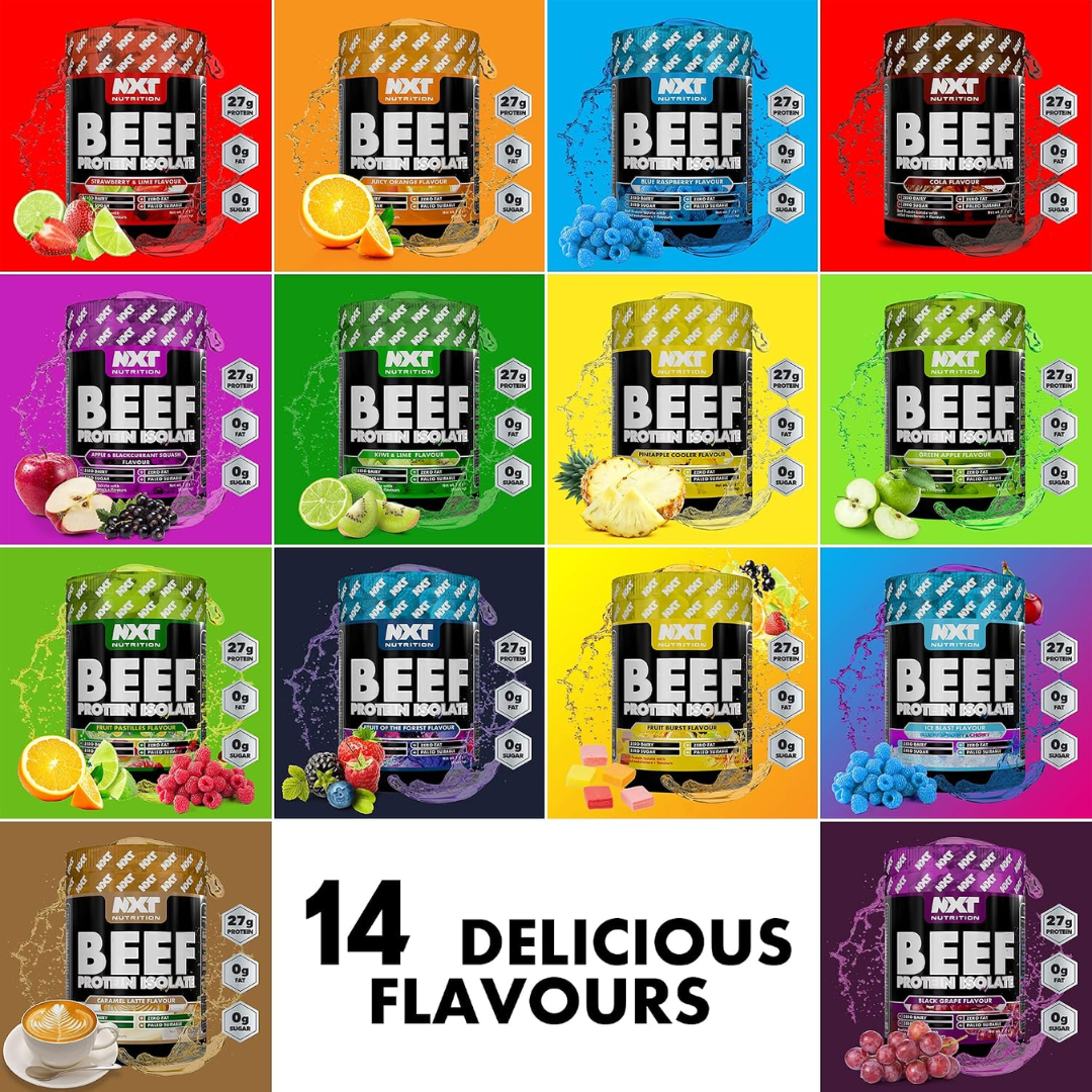 NXT Nutrition Beef Protein Isolate 540g Apple