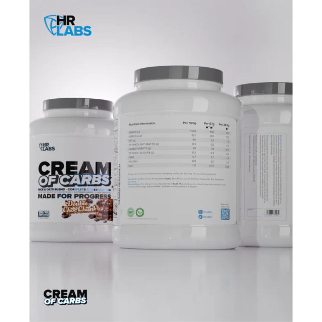 HR Labs Cream of Carbs 2.28kg Double Choc Chunk