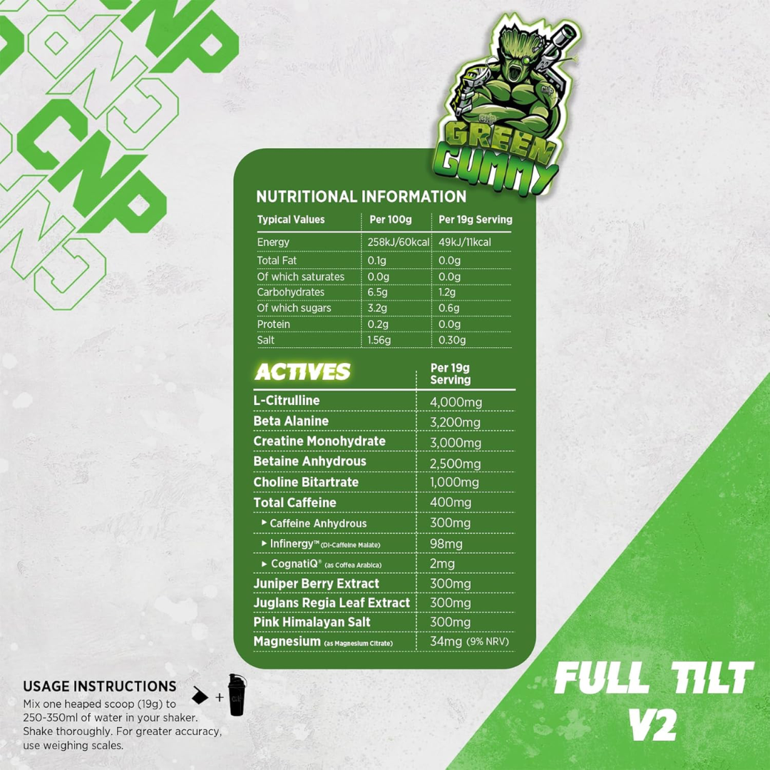 CNP Full Tilt V2 570g Green Gummy Machine
