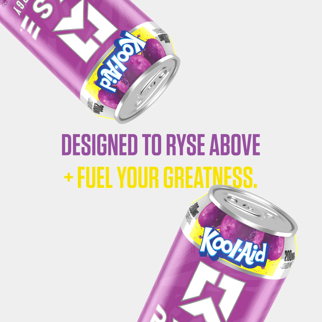 RYSE Fuel Energy 12x473ml Kool-Aid Grape