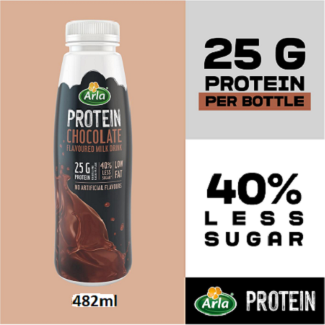 Arla Protein Protein Shake 8x482ml Chocolate