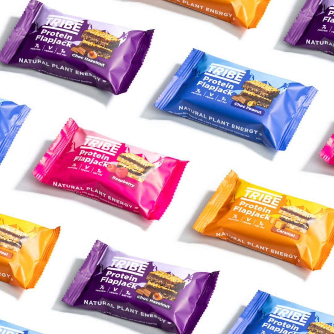 Tribe Protein Flapjack 12x50g Caramel