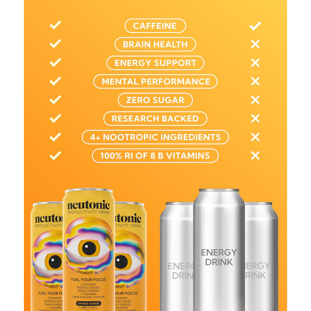 Neutonic Orange Sunrise 12x330ml Orange
