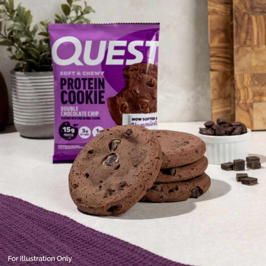 Quest Nutrition Cookie 12x59g Double Chocolate Chip