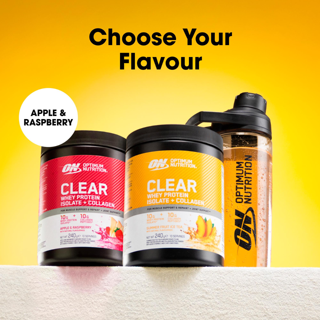 Optimum Nutrition Clear + Collagen 240g Summer Fruit Ice Tea