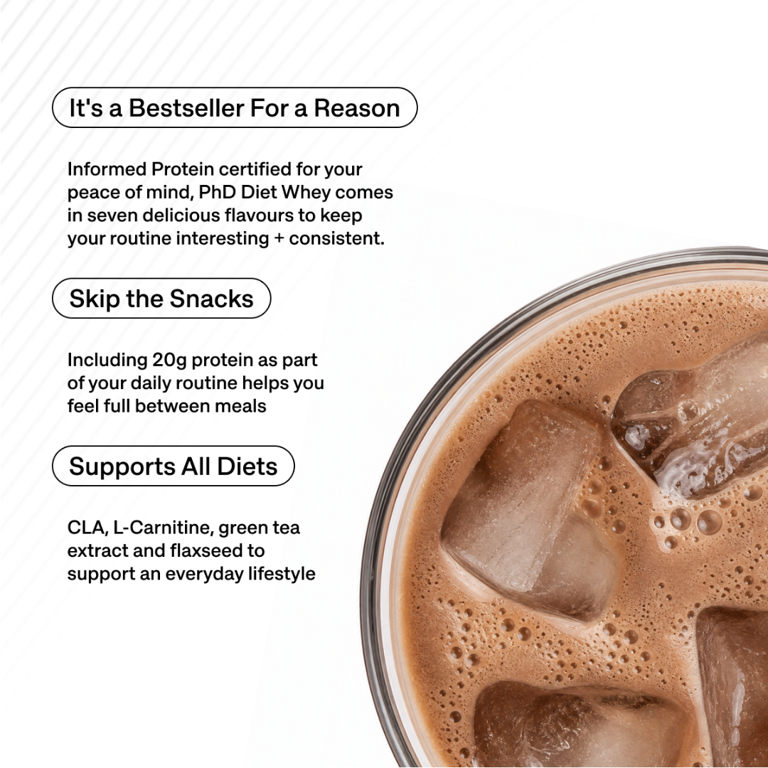 PhD Nutrition Diet Whey 2kg Vanilla Creme