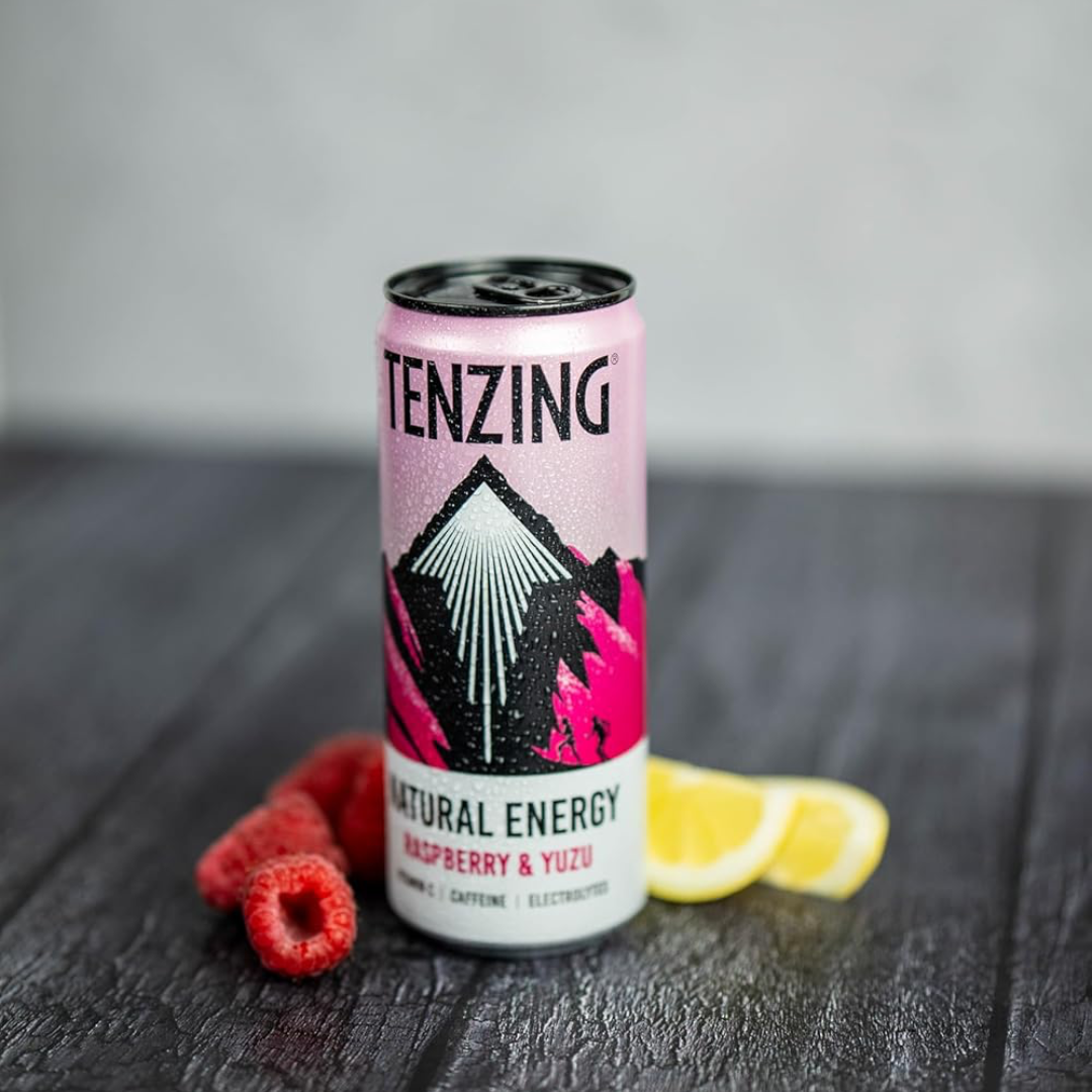 Tenzing Natural Energy 12x330ml Raspberry & Yuzu