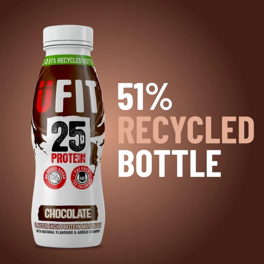 UFIT Protein RTD 10x330ml Chocolate